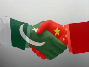 Pakistan-China Hand shake
