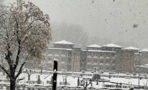 Jhelum hostel (During snowfall)