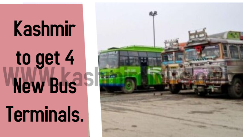 Kashmir to get 4 new bus terminals, as per Srinagar Master plan