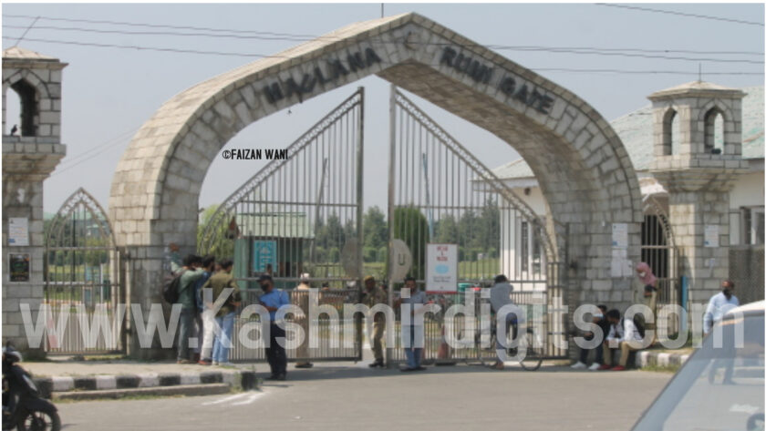 Kashmir University to resume PG admission process from this date.