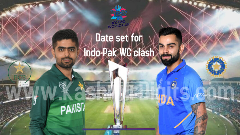 Mark your calendars: Date set for India-Pakistan clash at T20 World Cup.