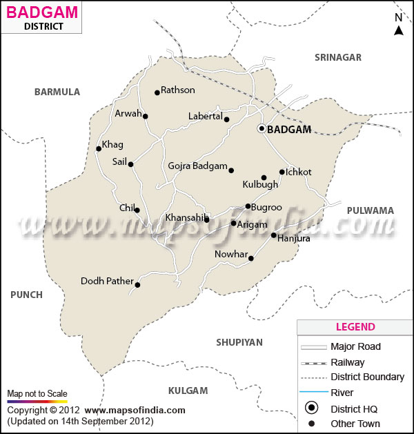 LIST OF ALL PINCODES DISTRICT BUDGAM