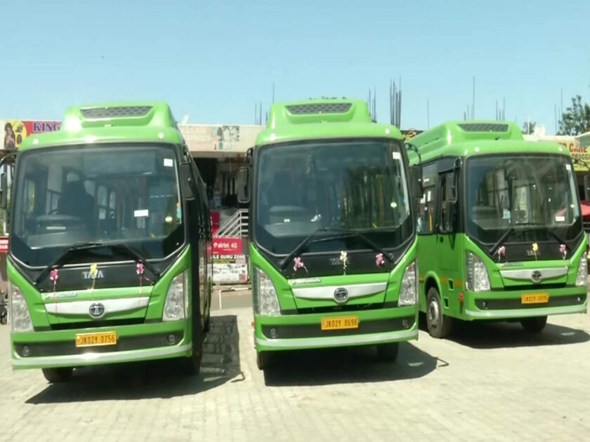 Admin left Embarrassed as Operation Of Electric Buses In Srinagar Is Stopped.