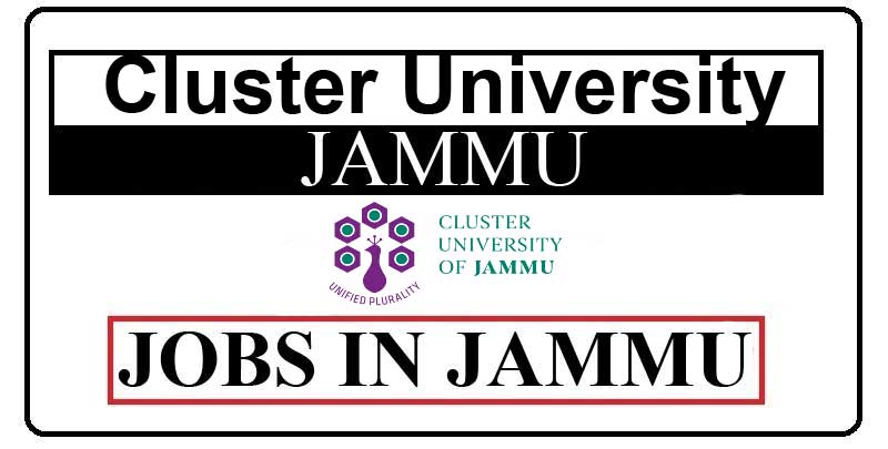 Central University of Jammu Jobs Recruitment 2021