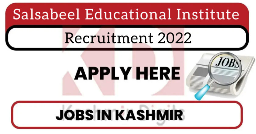 New Wave Public High School Srinagar Jobs Recruitment 2022