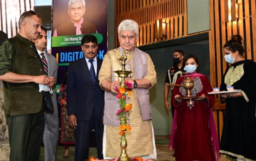 LG Manoj Sinha Inaugurates ‘Digital J&K Week’