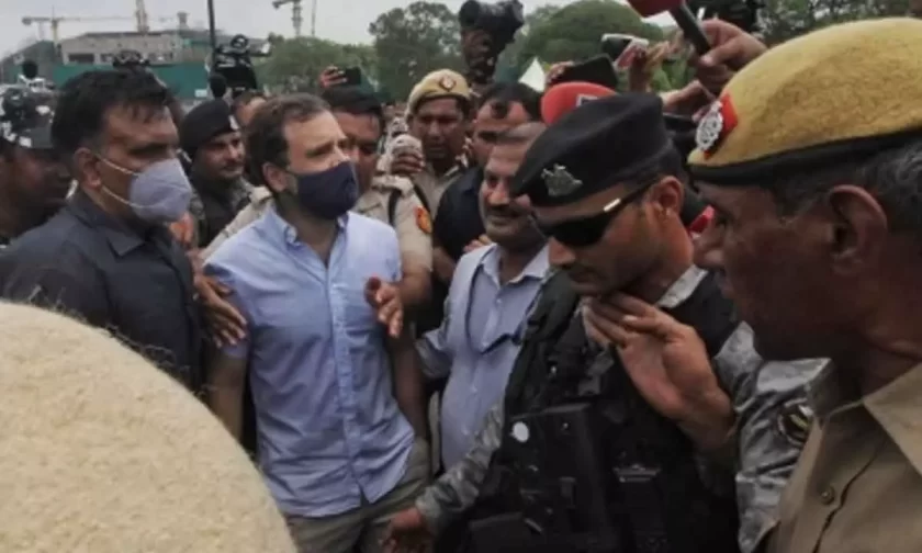 ‘India A Police State, Modi A King’, Says Rahul Gandhi, Detained Amid Protests.