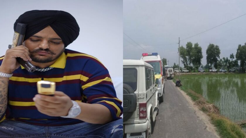 Encounter Between Punjab Police And Sidhu Moose Wala Murder Suspects Near Amritsar.