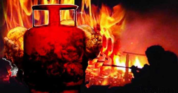 55-yr-old woman dies as fire damages two houses at Aali Kadal Srinagar