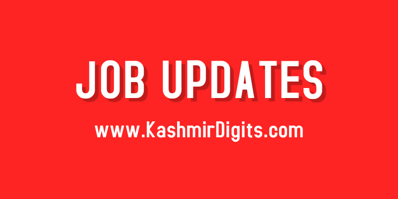 Kashmir Motors Jobs Recruitment 2021
