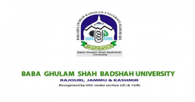 BGSBU Datesheet for Conduct of Examination for Pre- Ph.D. Course work,Theory Examination for B.Tech
