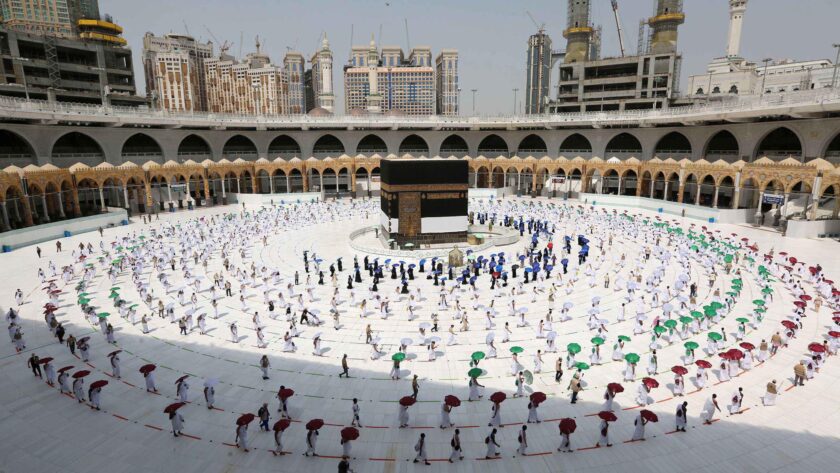 India cancels all applications for Hajj 2021.