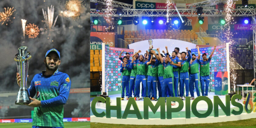 Multan Sultans win their first ever PSL title; beat Zalmi in final.