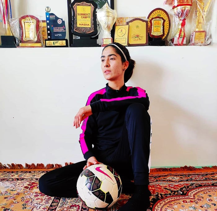 First Female football coach of Kashmir: Nadiya  Nighat.