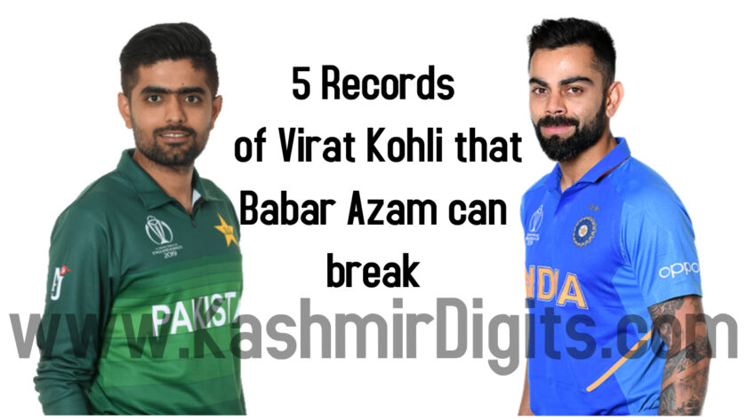 Babar Azam v Virat Kohli: 5 records of Virat Kohli that Babar Azam can break.