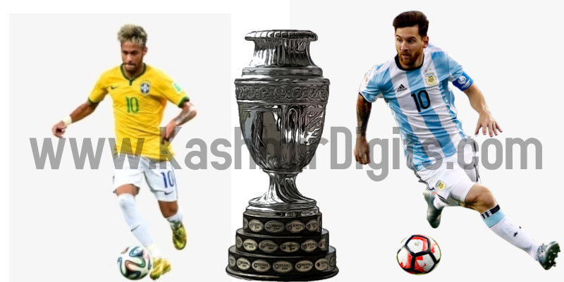 Neymar v Messi as Brazil host Argentina in Copa America Final.