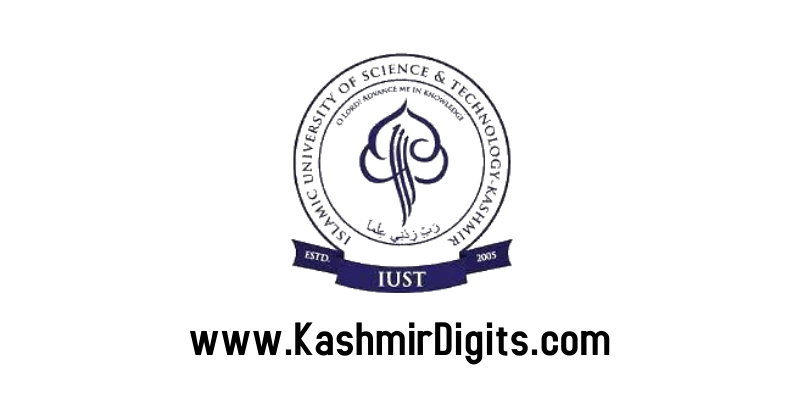 IUST Kashmir Entrance Test Date Sheet for admission to Ph.D Programmes