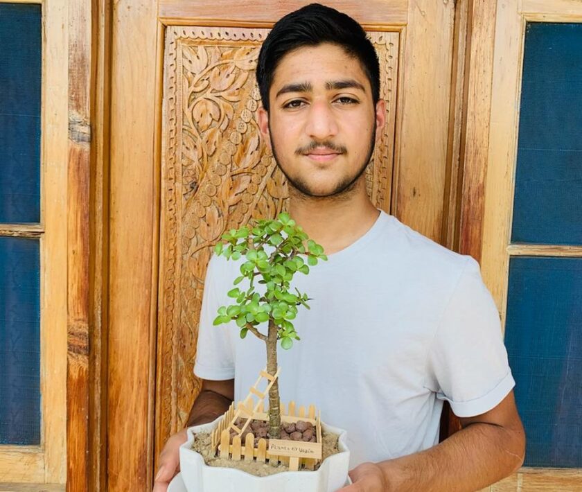 Youngest Plantsman of Kashmir: Usaim Syed