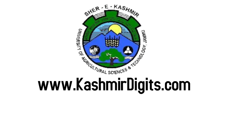 SKUAST Jammu Admission Notification for of CET Ph.D. Programmes 2020-21