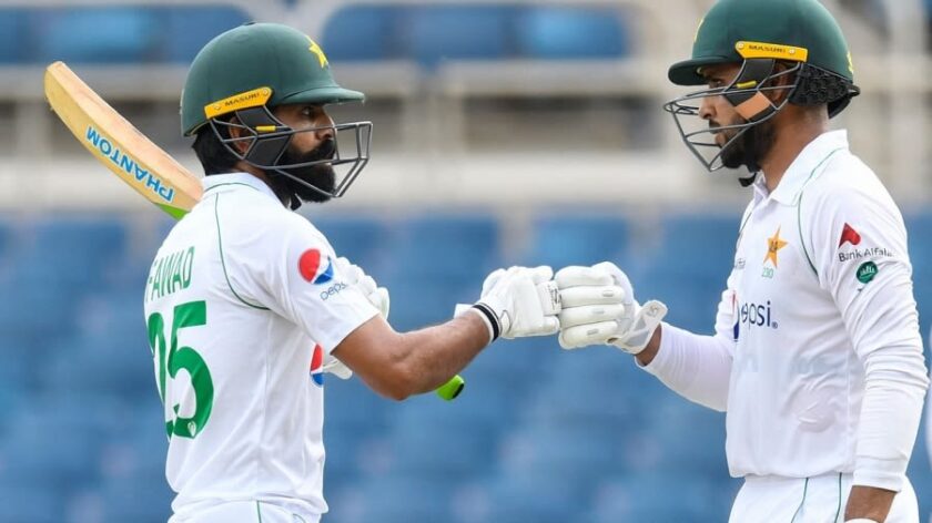 Fawad Alam 50, as Pakistan are bundled by West Indies for 217 on opening day of First Test.