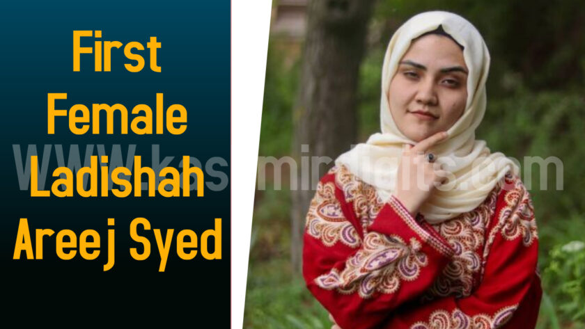 First Female Ladishah: Areej Syed.