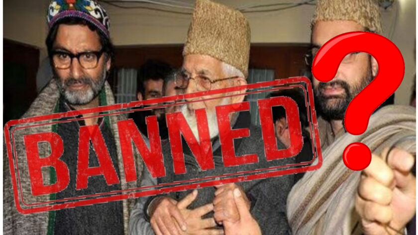 Hurriyat Conference to be banned? Government mulls over decision.