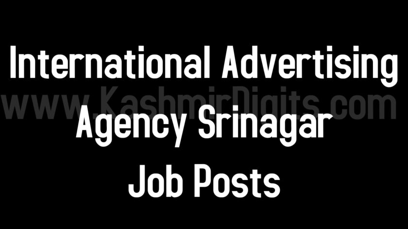 International Advertising Agency Job Recruitment 2021