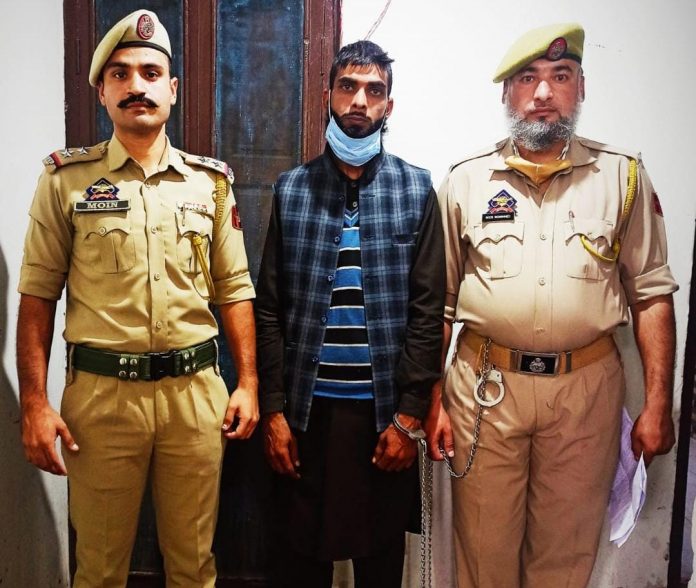 JK Police Arrest Former militant evading arrest from last 12 years in Kishtwar.