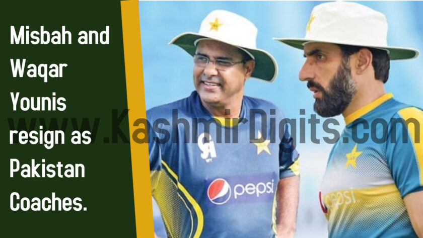 Shock Exit: Misbah Ul-Haq and Waqar Younis resign as Pakistan coaches. Replacements Named