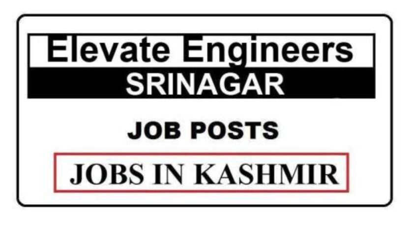 Elevate Engineers Srinagar Jobs Recruitment 2021