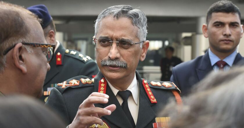 Concerned by Increased Chinese Troop Deployment says Army Chief