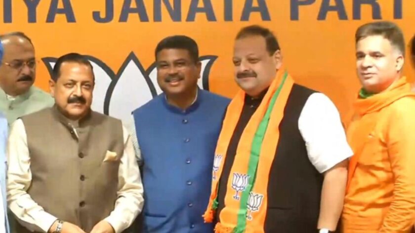 Power Play: One Day After Leaving NC, Devender Rana, Surjit Singh Slathia Join BJP