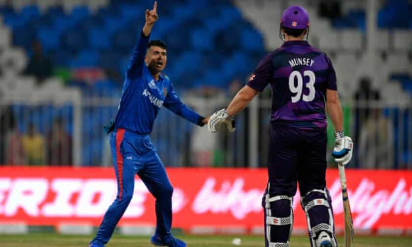 T20 World Cup: Afghanistan Record Big Win Over Scotland, Top Group 2