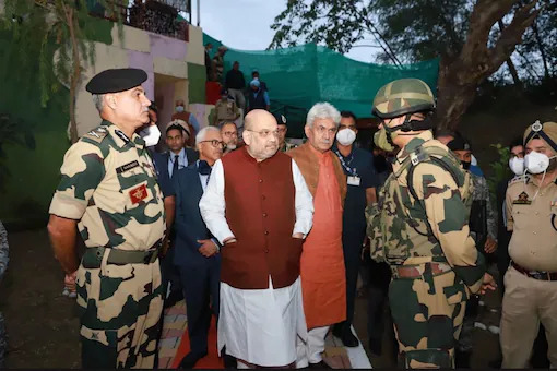 If You Are Scared To Work in Kashmir Move Someplace Else, Amit Shah tells Security Officials.