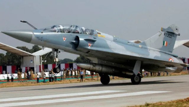 IAF Mirage 2000 Aircraft Crashes in Madhya Pradesh.