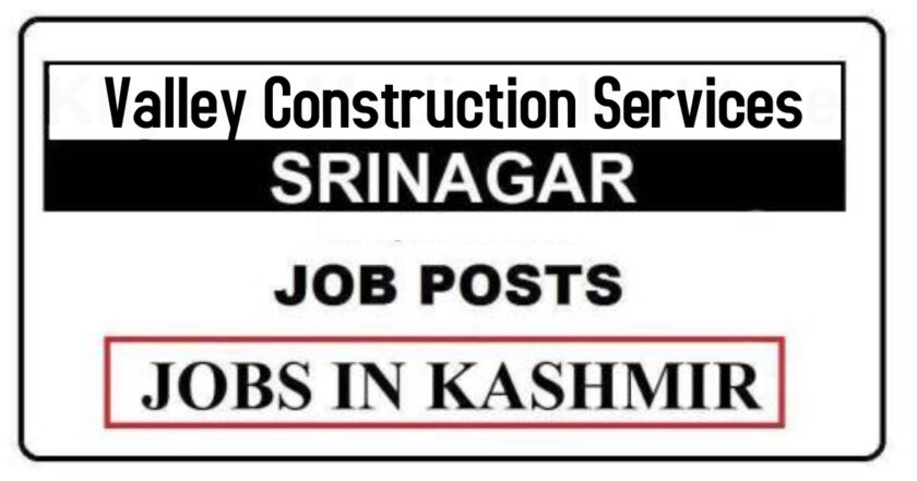 Valley Construction Services Jobs Recruitment 2021