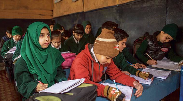 Change in School Timings in Kashmir from November 1.