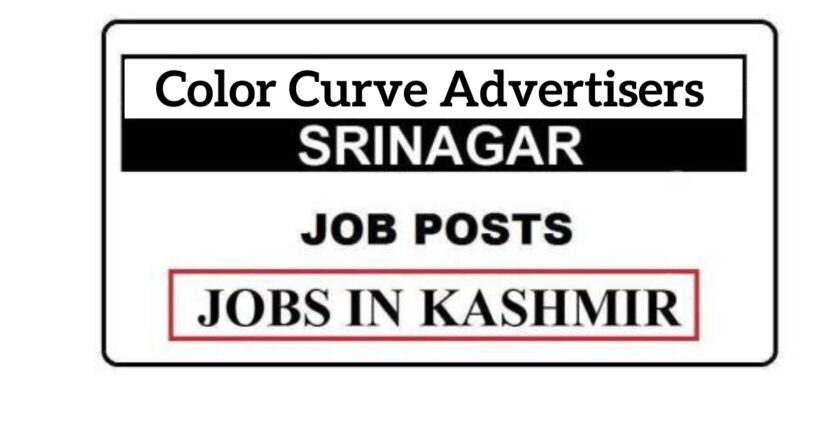 Color Curve Advertisers Srinagar Jobs Recruitment 2021