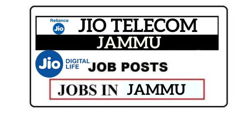 JIO TELECOM Jammu Jobs Recruitment 2021