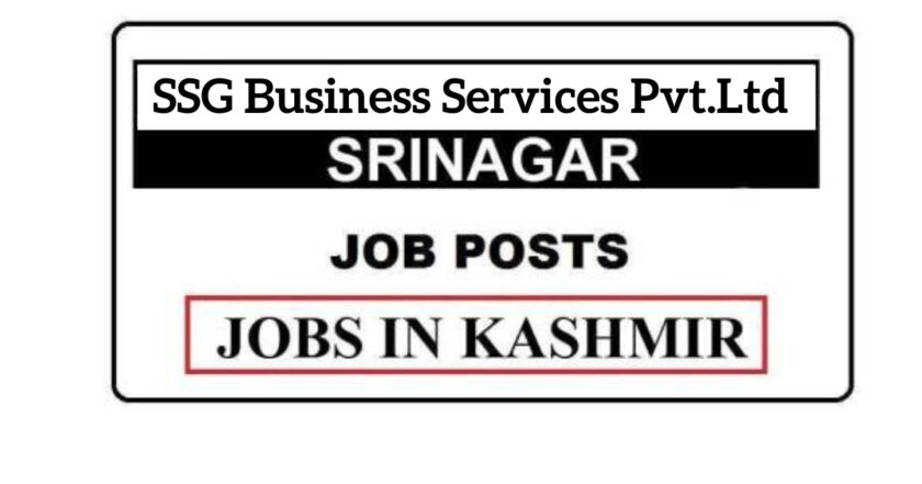 SSG Business Services Pvt.Ltd Srinagar Jobs Recruitment 2021