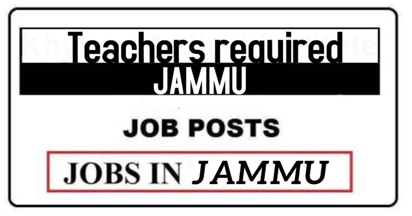Teachers required for Competitive Exams Teaching