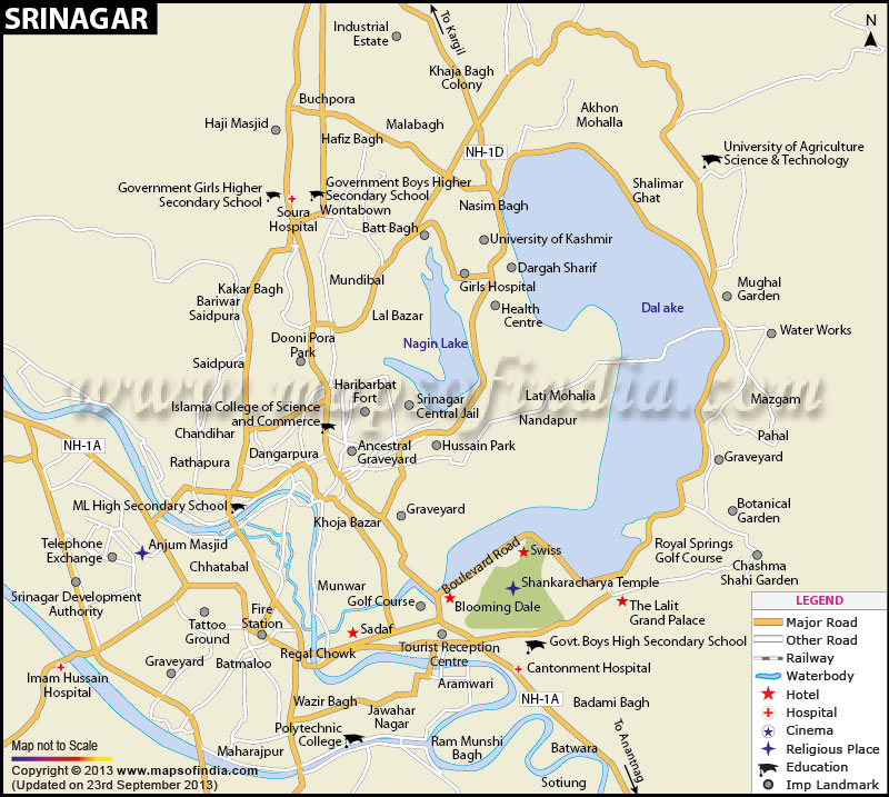 LIST OF ALL PINCODES DISTRICT SRINAGAR