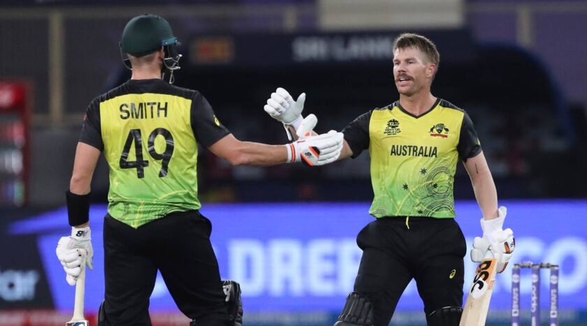 T20 World Cup: Australia Beat Sri Lanka by 7 Wickets, as Warner Hits Top Gear.