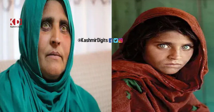 Iconic Afghan Girl With Green Eyes Given Refuge in Italy.