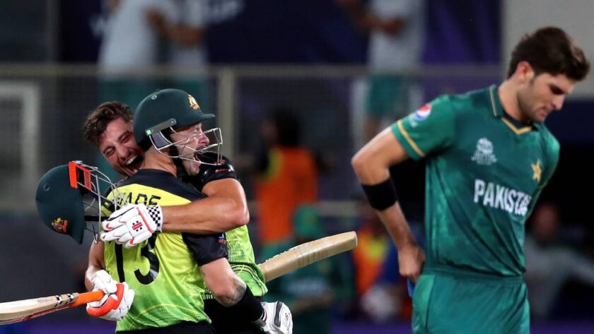 T20 World Cup: Australia Beat Pakistan To Set Up Trans-Tasman Final.