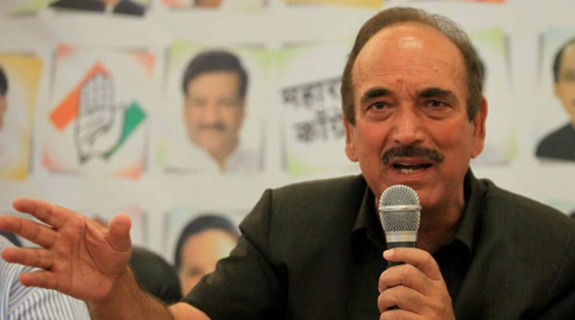 Maharajas’ Rule Better Than Present Govt: Gh. Nabi Azad.