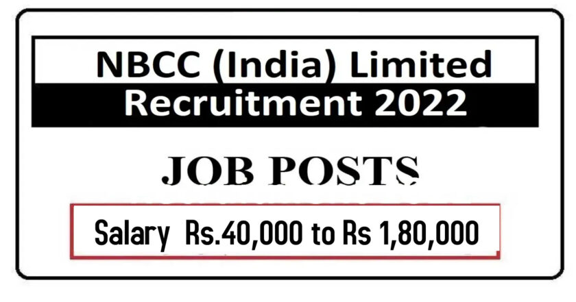 70 Posts | NBCC Limited Recruitment 2022