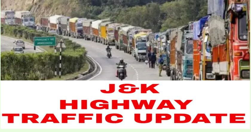 J&K HIGHWAY TRAFFIC UPDATE TOMORROW (15 DECEMBER).