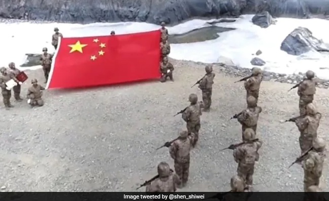 China Hoists Flag in Galwan Valley, Opposition Question PM Modi Over Silence.