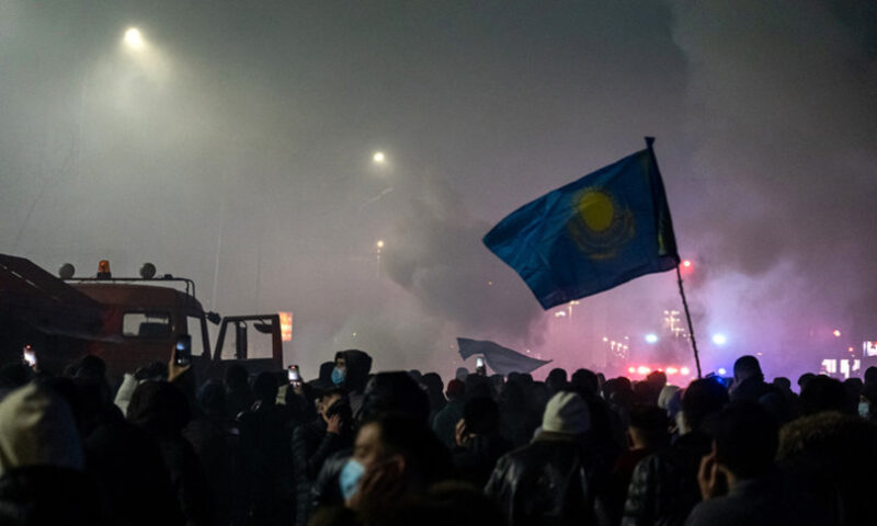 Kazakhstan Govt. resigns Amid Protests Over Rising Fuel Prices, Russia Sends Troops.